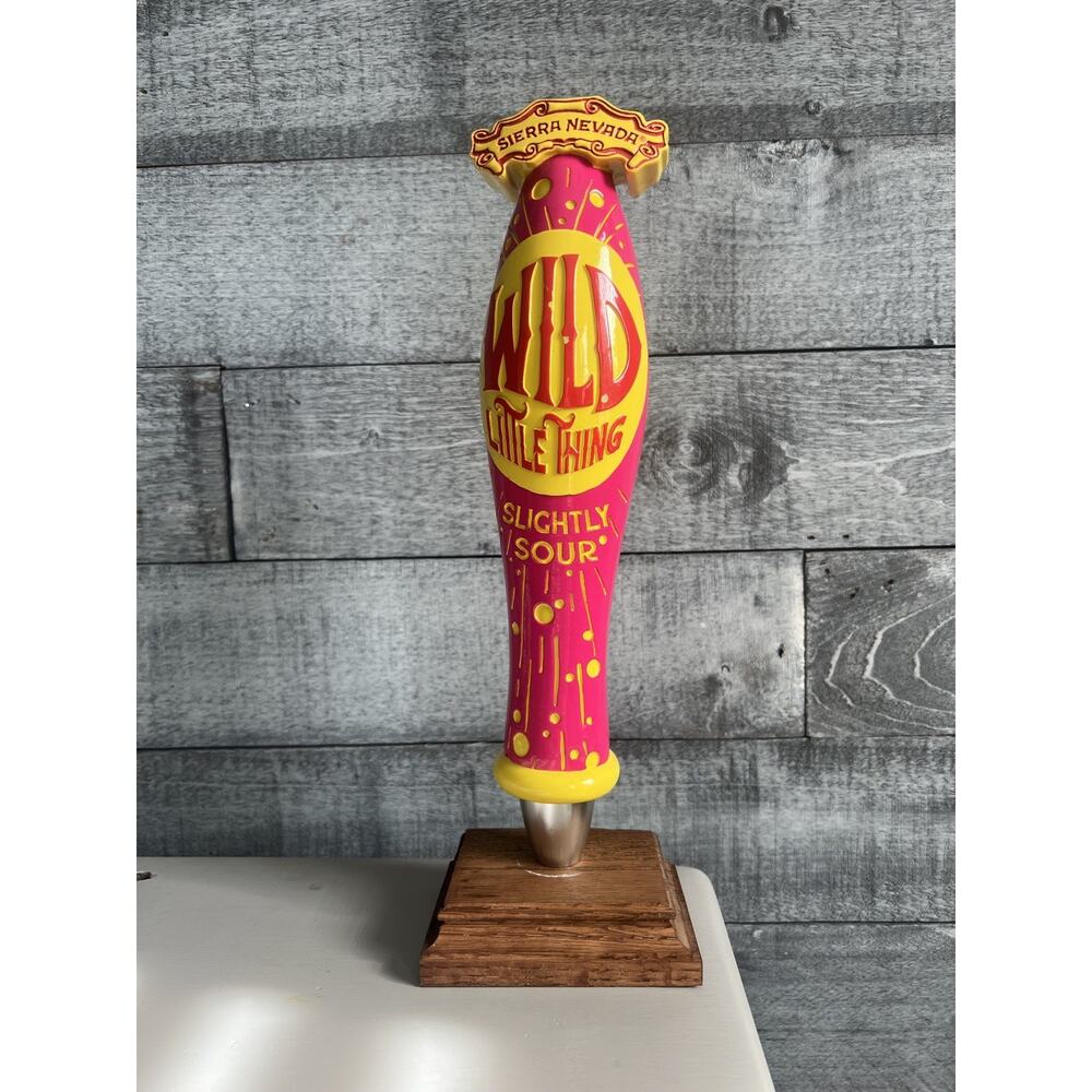 Sierra Nevada Wild Little Thing Slightly Sour Draft Beer Tap Handle 11.5” Tall